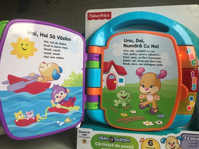 Review jucării Fisher Price, gama Râdem și Învățăm miruna ioani