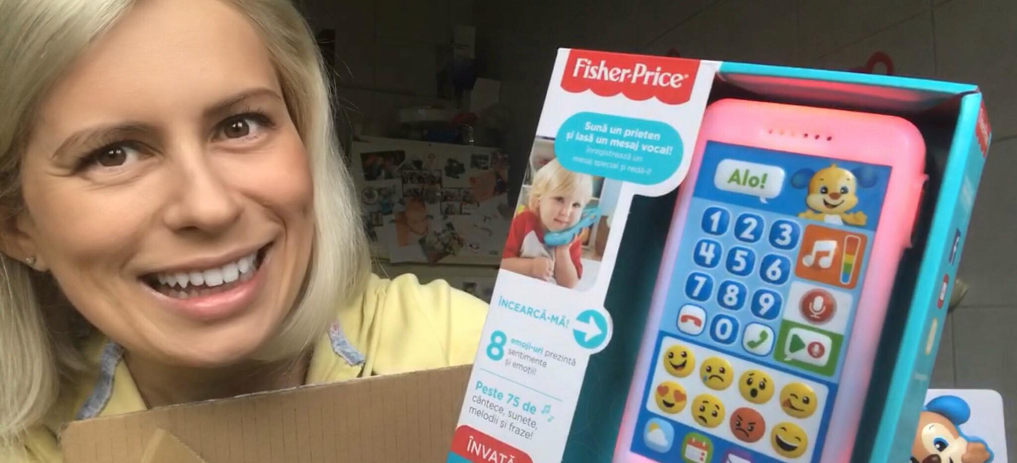 Review jucării Fisher Price, gama Râdem și Învățăm miruna ioani